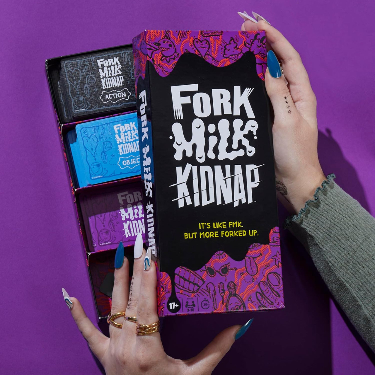 Fork Milk Kidnap Party Game Fork Milk Kidnap Party Game