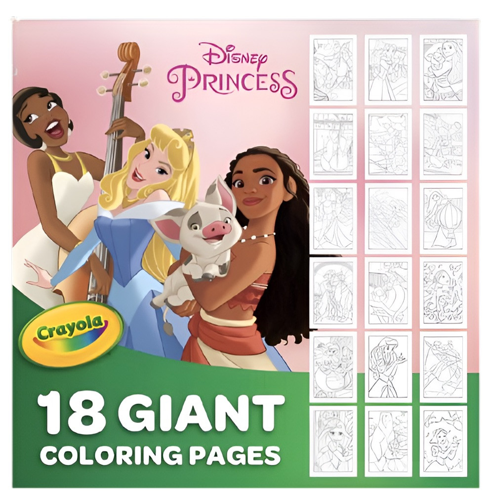 Crayola Giant Colouring Pages - Disney Princess