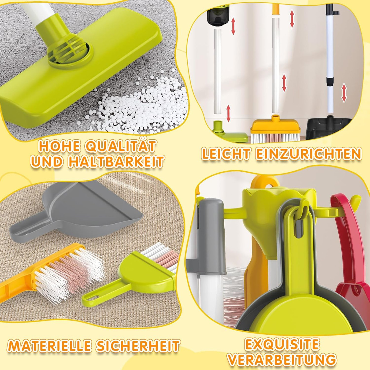 Wonder Co Push along Cleaning Cart 