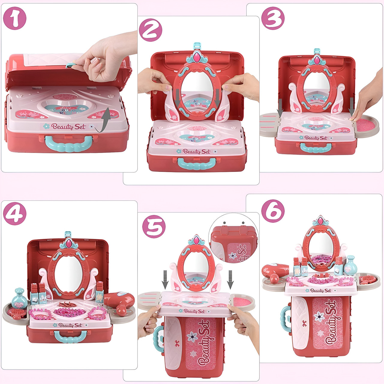 Wonder Co Dreamers 3-in-1 Portable Beauty Set  Wonder Co Dreamers 3-in-1 Portable Beauty Set