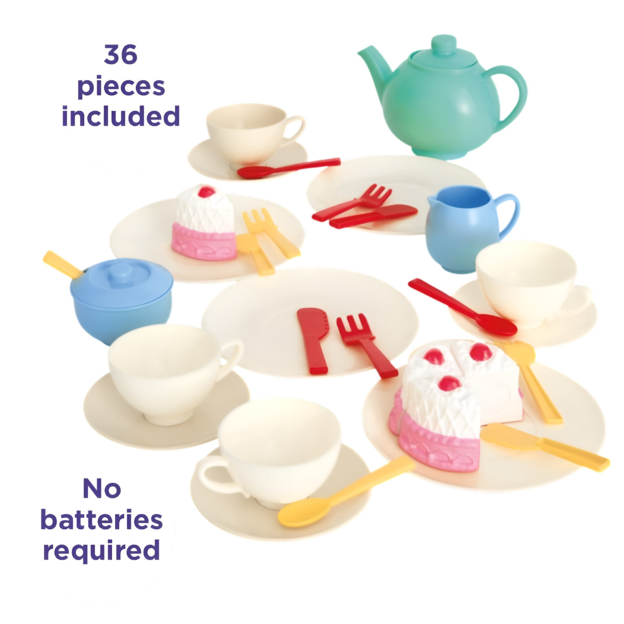 Casdon 36-Piece Tea Set