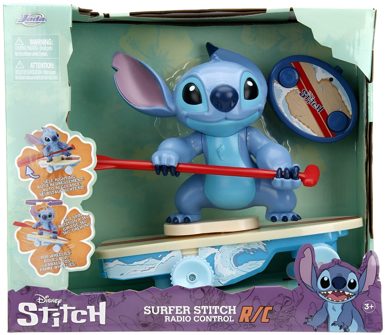 Lilo & Stitch - Stitch on Surfboard Remote Control