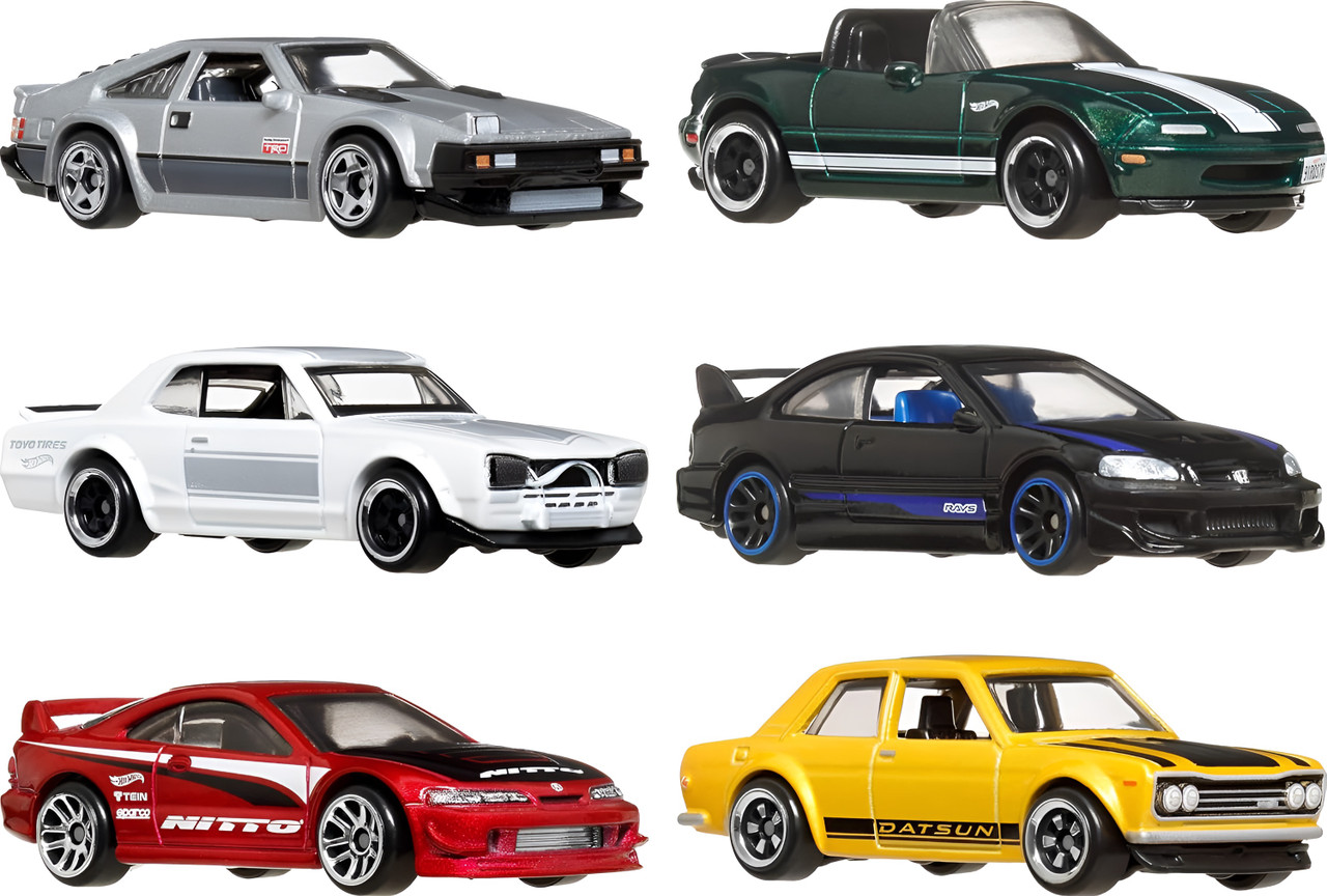 Hot Wheels Streets of Japan 1:64 Multipack Hot Wheels Streets of Japan 1:64 Multipack