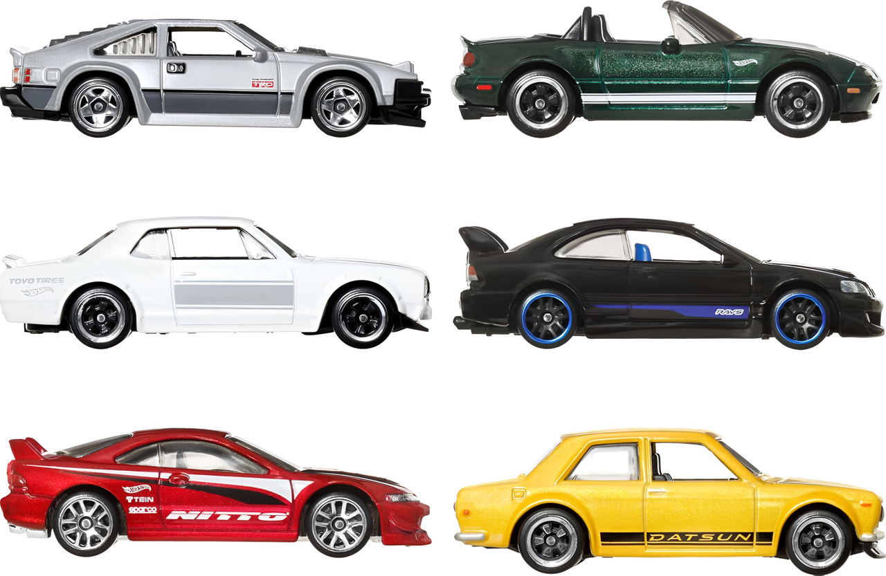 Hot Wheels Streets of Japan 1:64 Multipack Hot Wheels Streets of Japan 1:64 Multipack