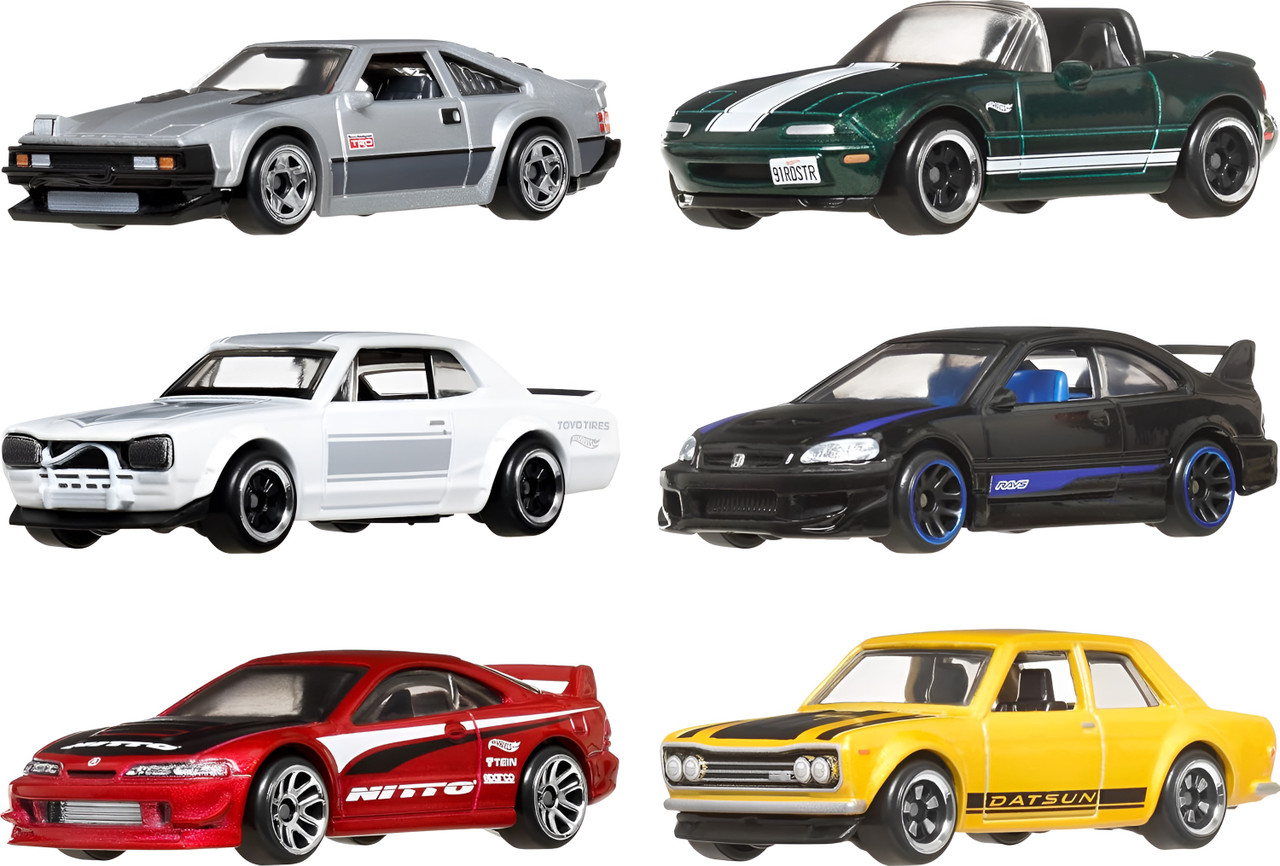 Hot Wheels Streets of Japan 1:64 Multipack Hot Wheels Streets of Japan 1:64 Multipack