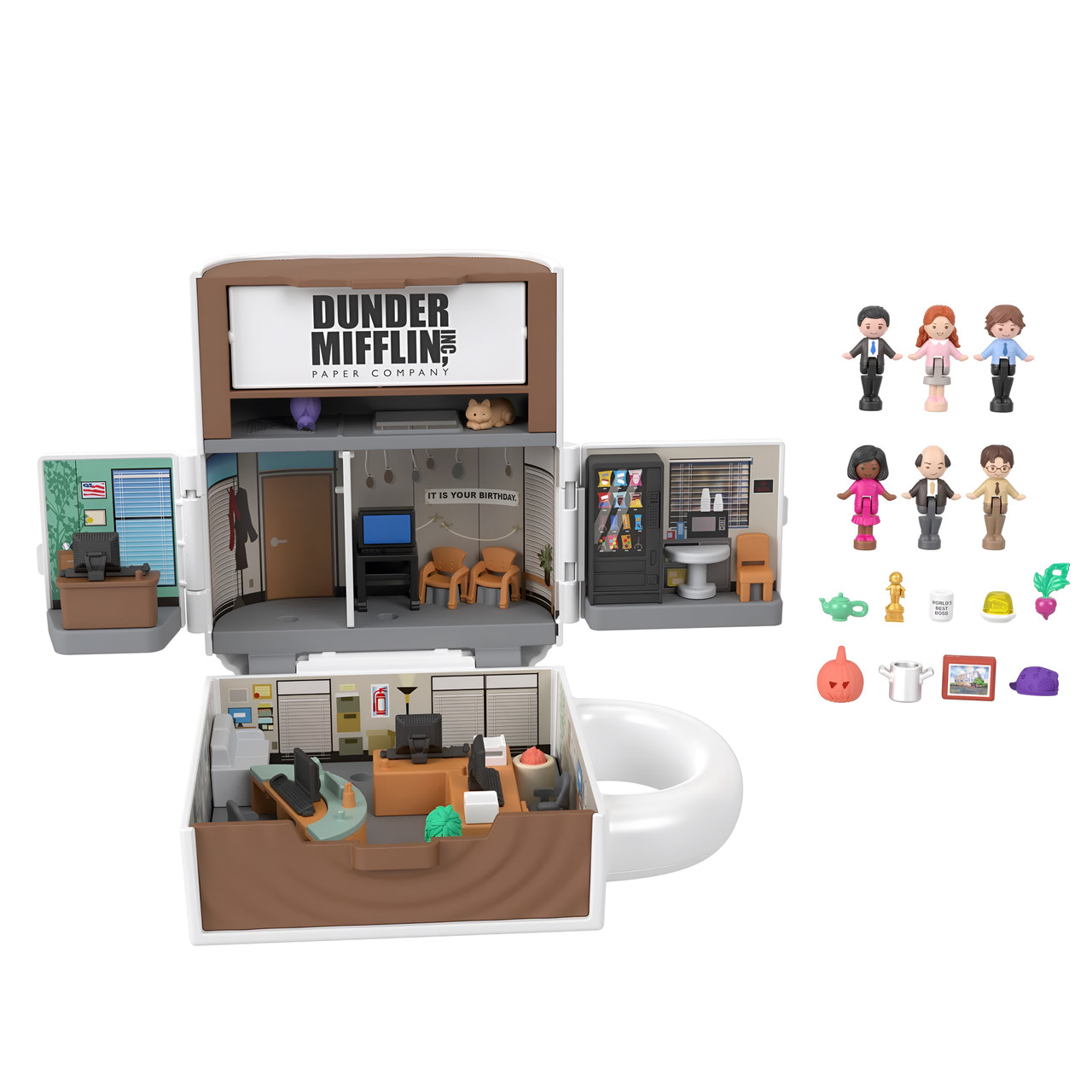 Polly Pocket x The Office Compact Polly Pocket x The Office Compact