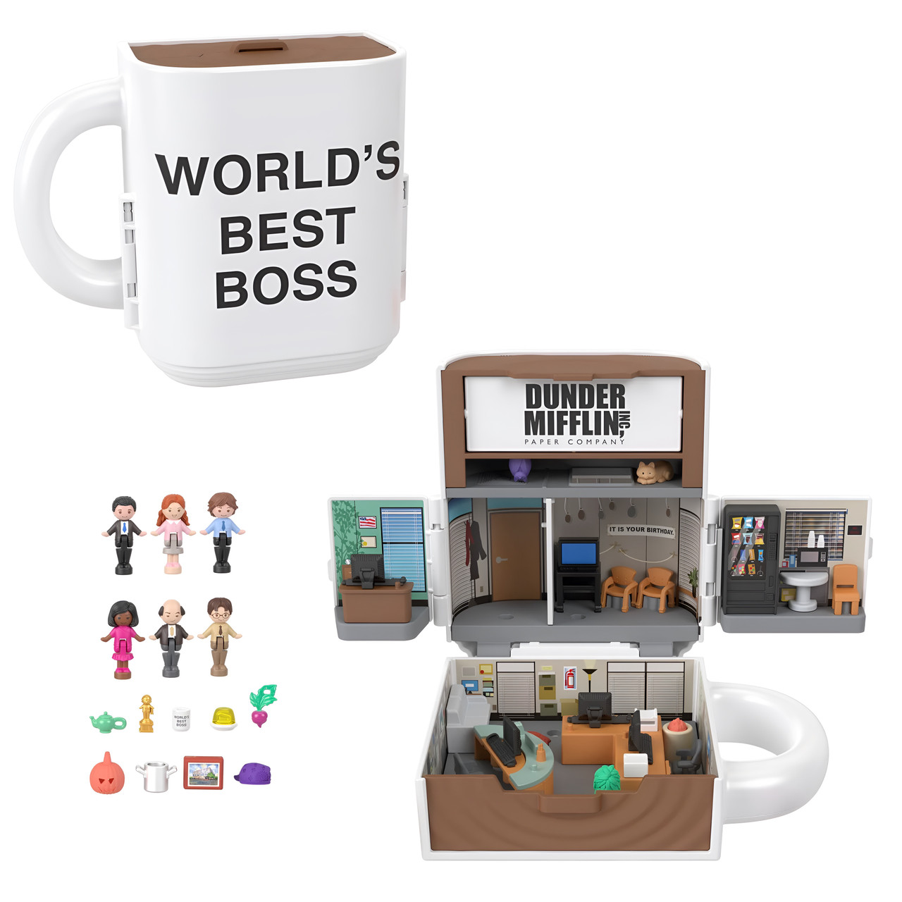 Polly Pocket x The Office Compact Polly Pocket x The Office Compact