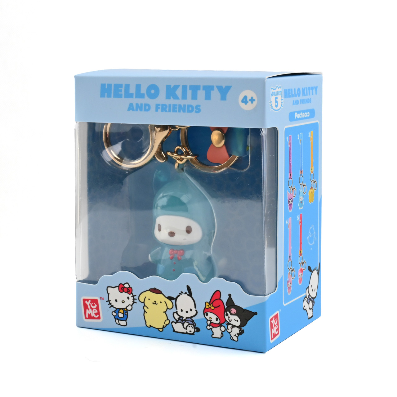 Hello Kitty YuMe Keychain with Hand Strap - Raincoat Hello Kitty YuMe Keychain with Hand Strap - Raincoat