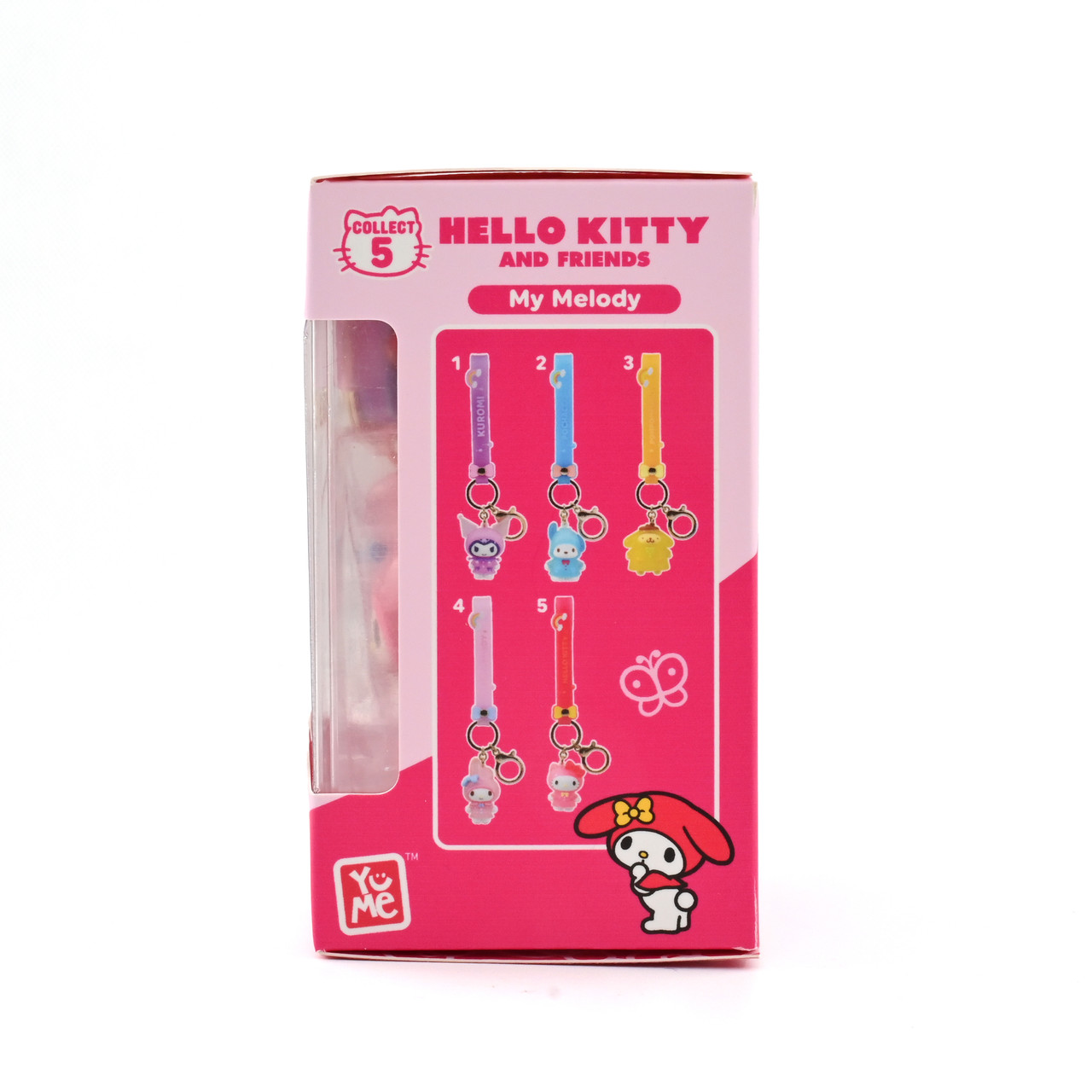 Hello Kitty YuMe Keychain with Hand Strap - Raincoat Hello Kitty YuMe Keychain with Hand Strap - Raincoat