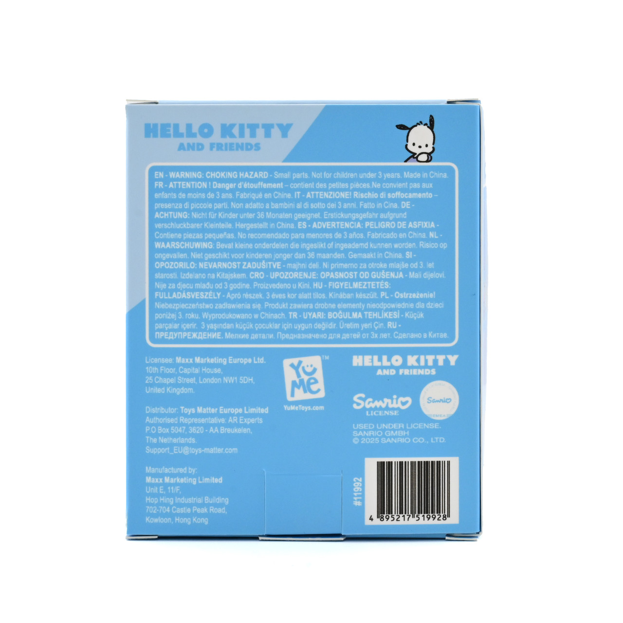 Hello Kitty YuMe Keychain with Hand Strap - Raincoat Hello Kitty YuMe Keychain with Hand Strap - Raincoat