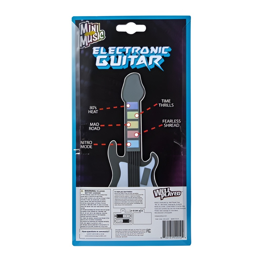 Mini Music Keychain - Electronic Guitar