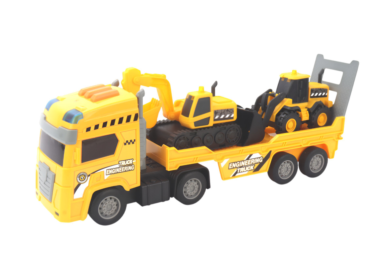 Hero Rides Construction Vehicle Transporter Hero Rides Construction Vehicle Transporter