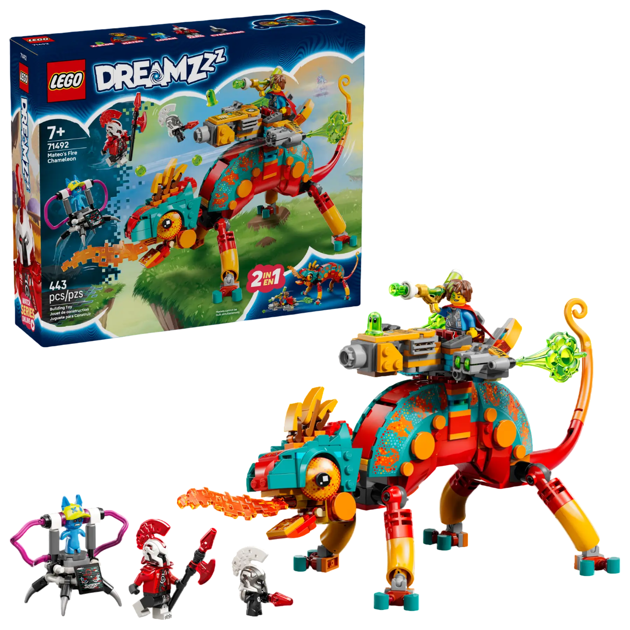 LEGO DREAMZzz Mateo's Fire Chameleon 71492 LEGO DREAMZzz Mateo's Fire Chameleon 71492