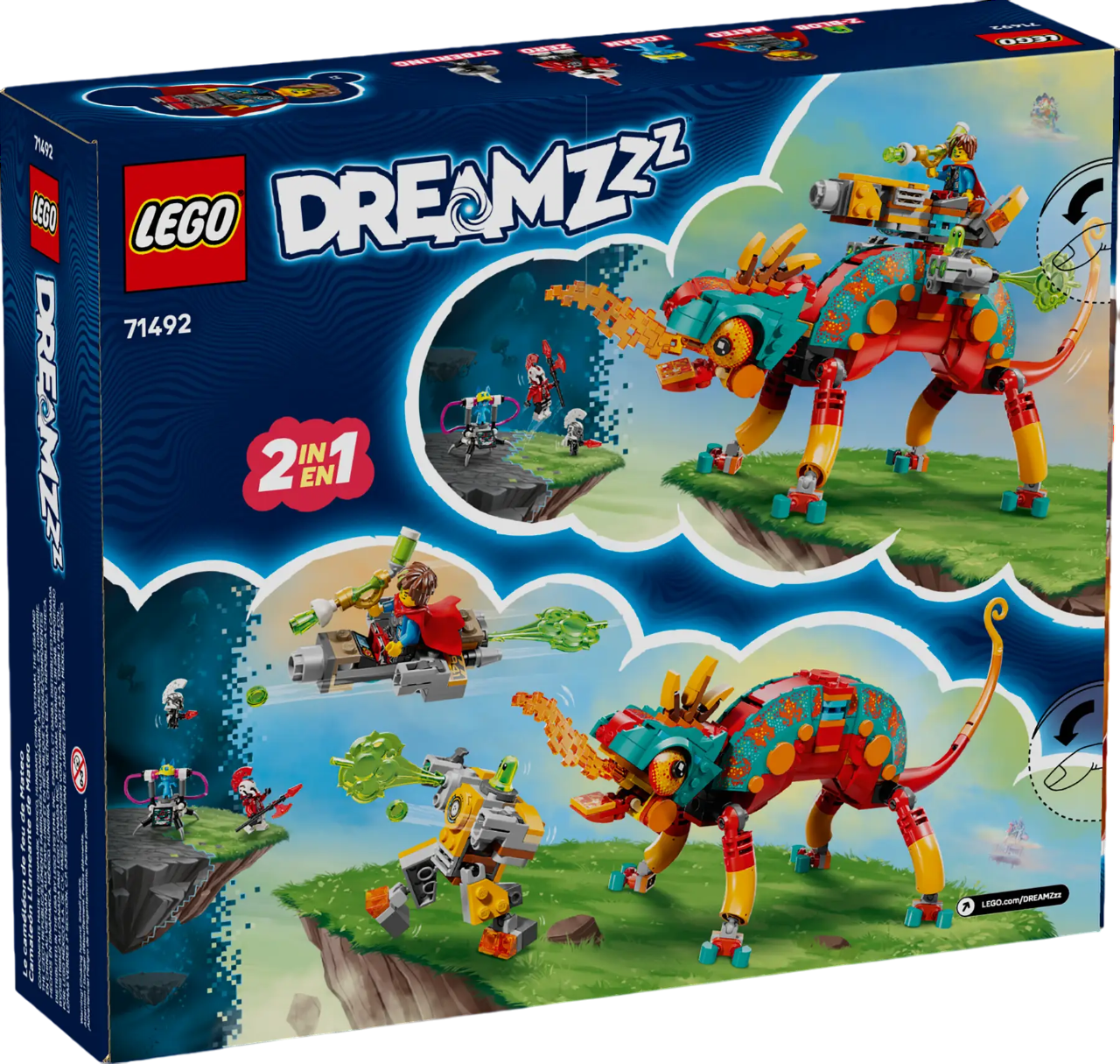 LEGO DREAMZzz Mateo's Fire Chameleon 71492 LEGO DREAMZzz Mateo's Fire Chameleon 71492