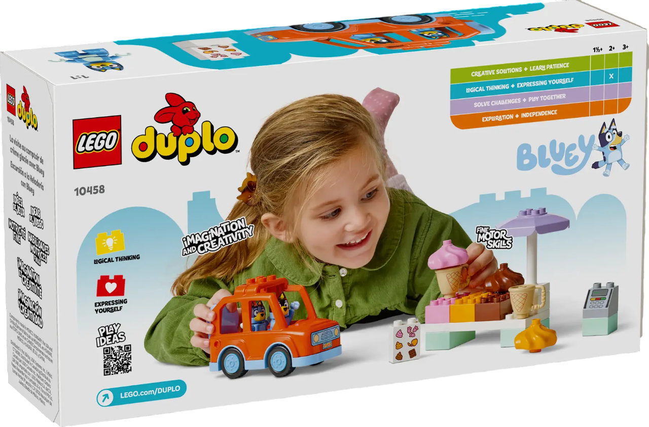 LEGO DUPLO Ice Cream Trip with Bluey 10458