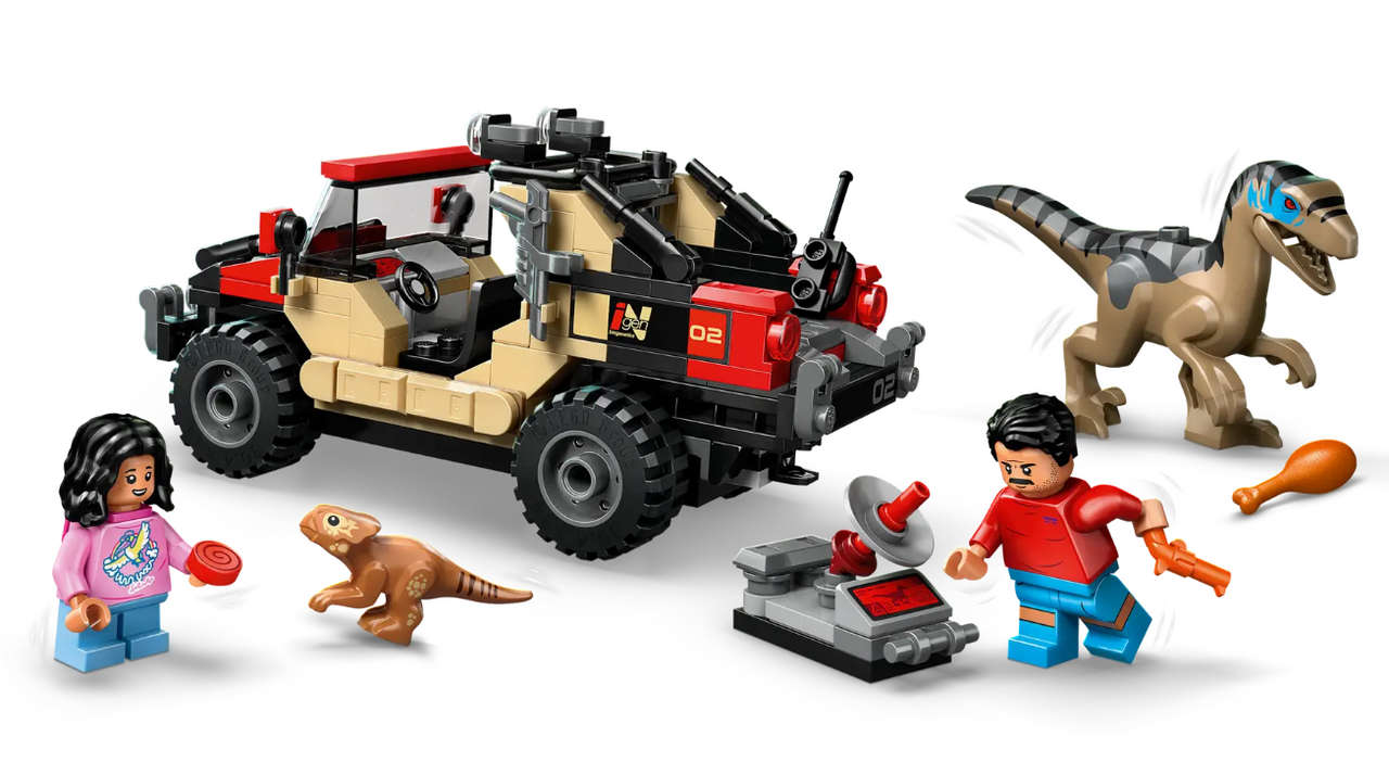 LEGO Jurassic World Raptor Off-Road Escape 76972