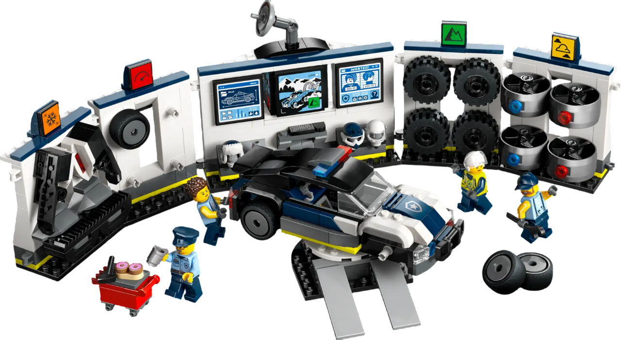 LEGO City Custom Police Car Garage 60457 LEGO City Custom Police Car Garage 60457