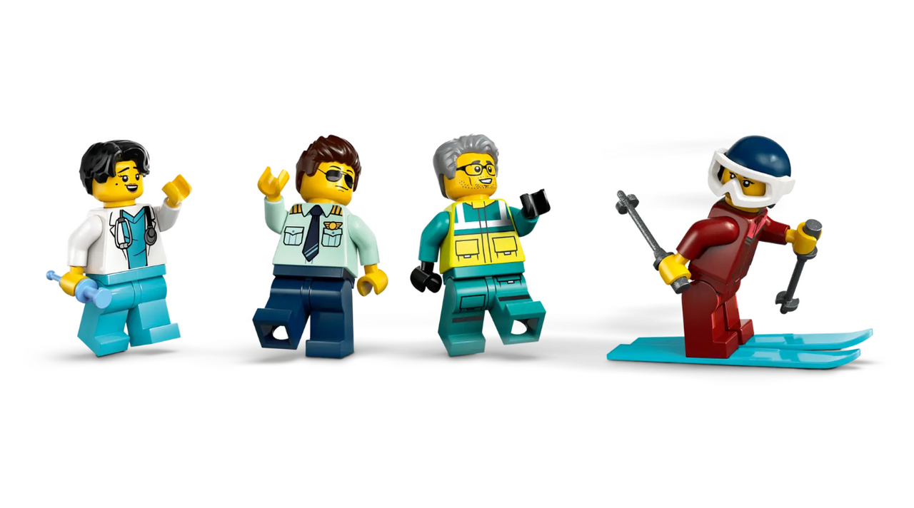 LEGO City Emergency Air Ambulance Airplane 60465