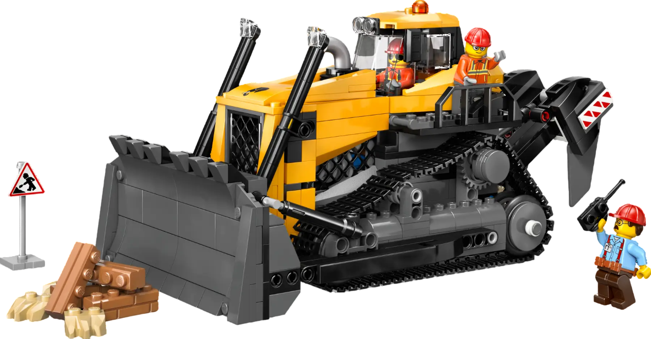 LEGO City Yellow Bulldozer 60466