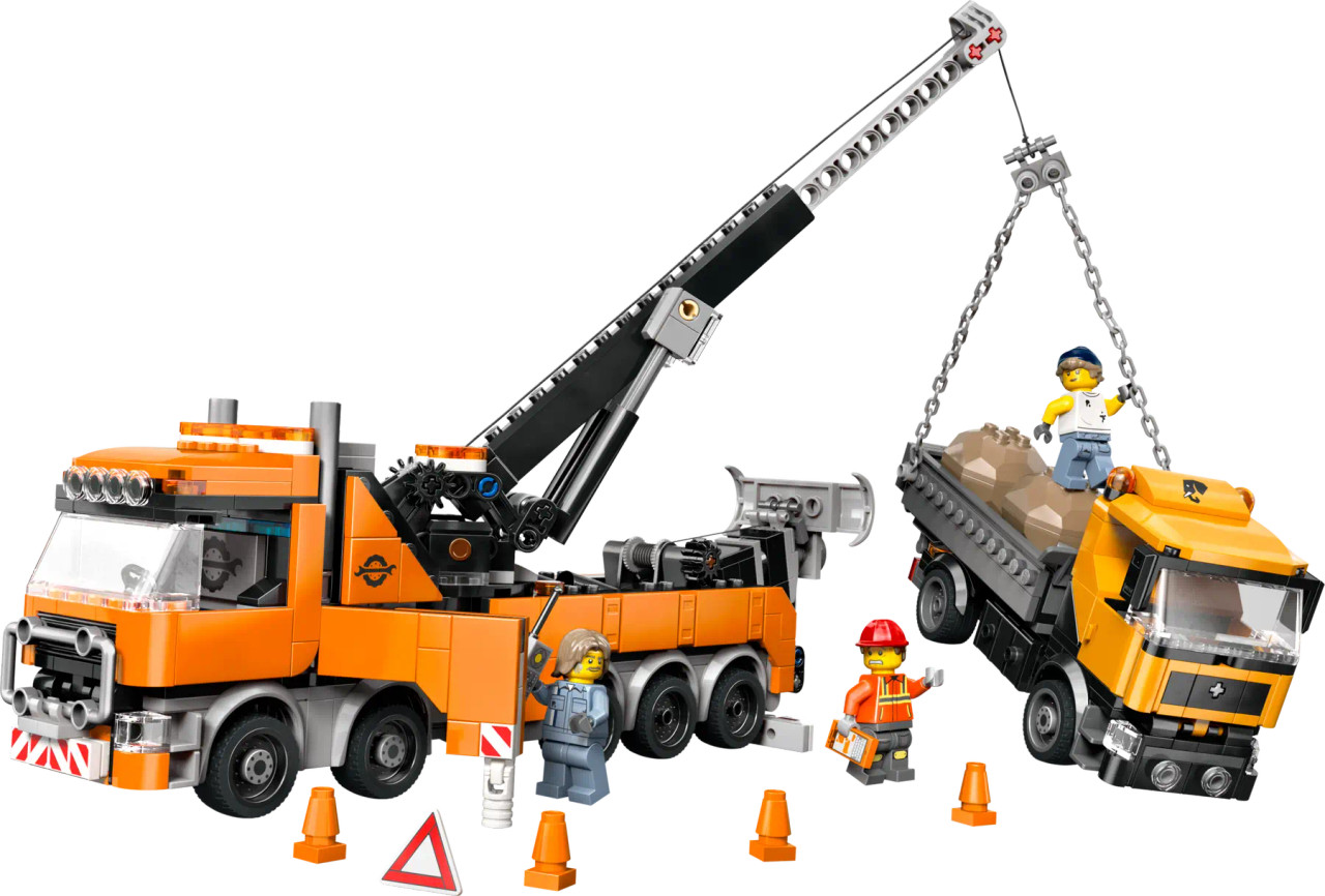 LEGO City Heavy-Duty Recovery Tow Truck with Crane 60467