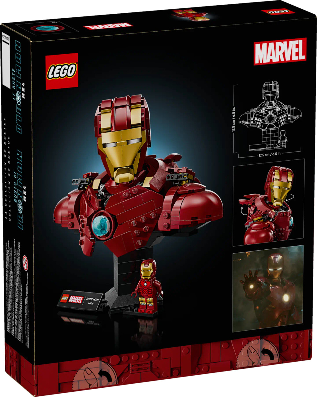 LEGO Marvel Iron Man MK4 Bust 76327