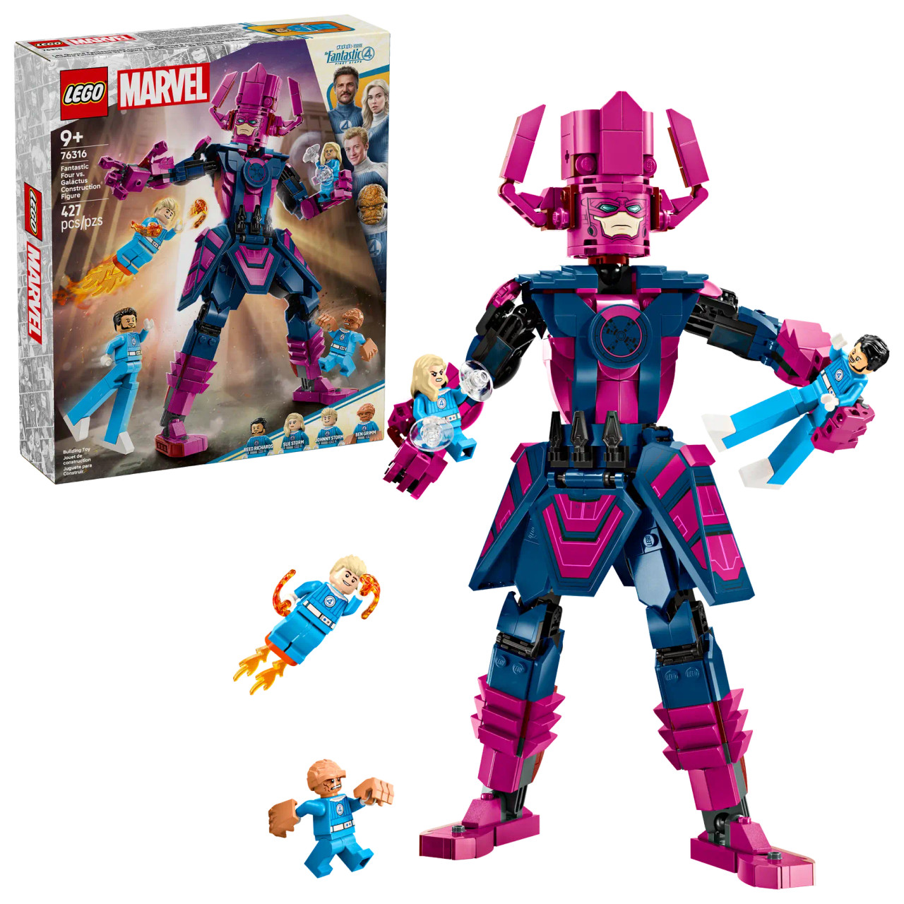 LEGO Marvel Fantastic Four vs. Galactus Construction Figure 76316 LEGO Marvel Fantastic Four vs. Galactus Construction Figure 76316