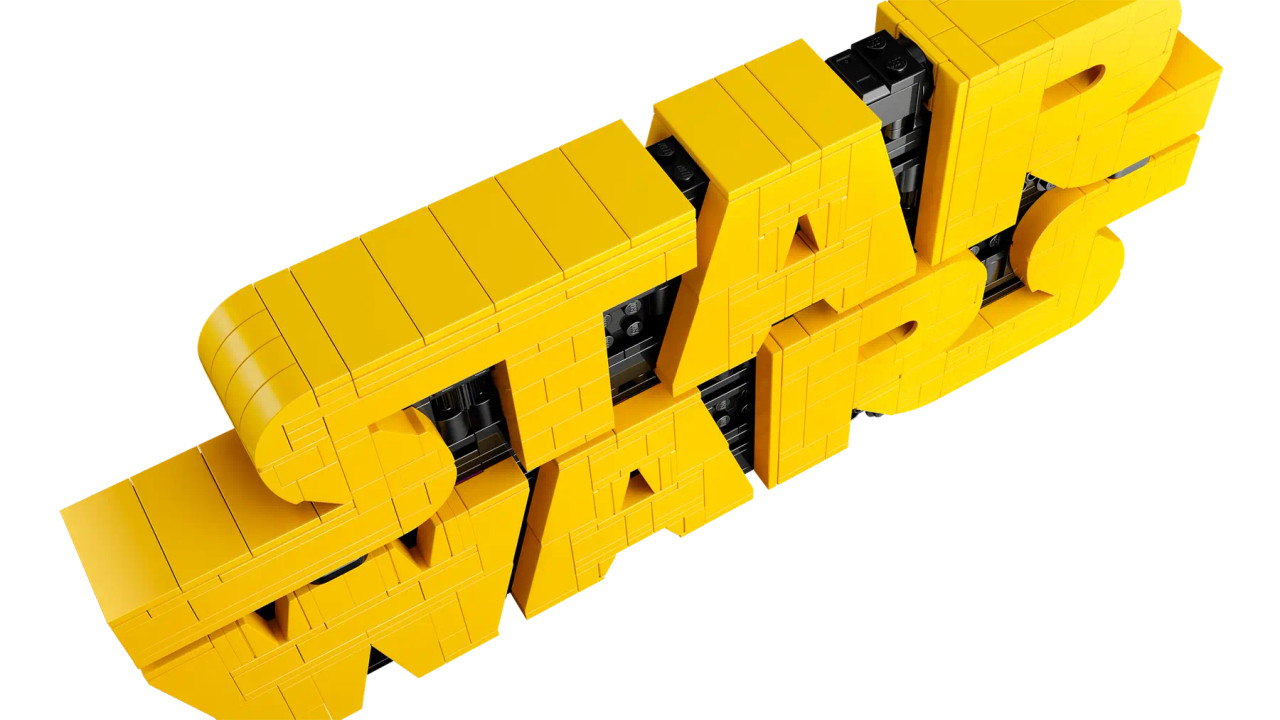 LEGO Star Wars Brick-Built Star Wars Logo 75407
