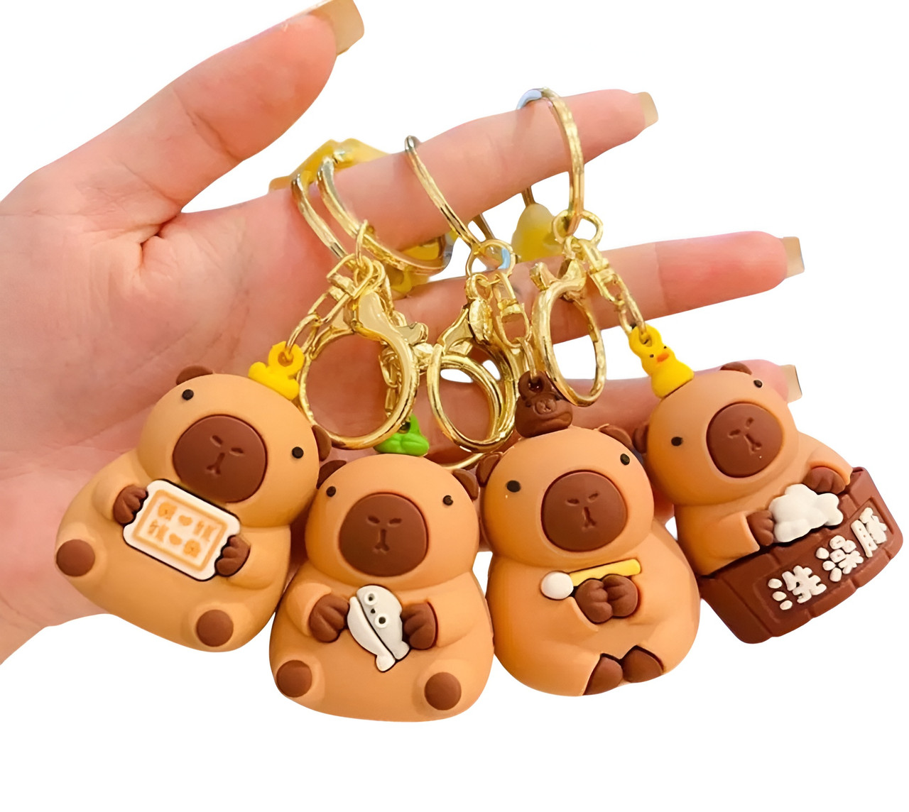 Popsey Capybara Keyring