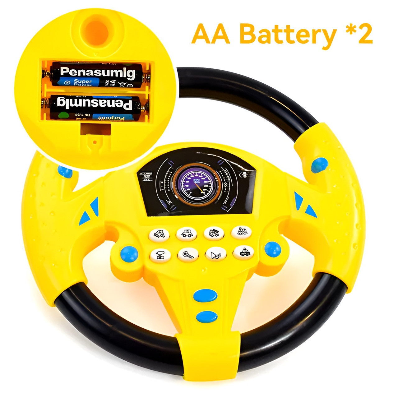 Popsey Toy Steering Wheel Popsey Toy Steering Wheel
