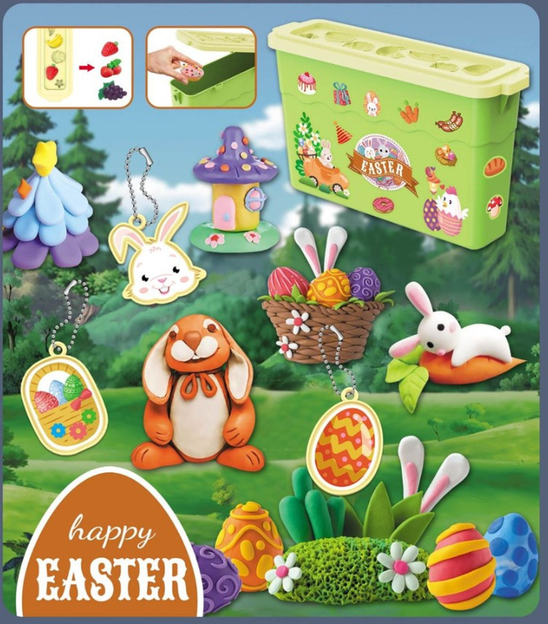 Magic Dough Easter Play Kit  Magic Dough Easter Play Kit