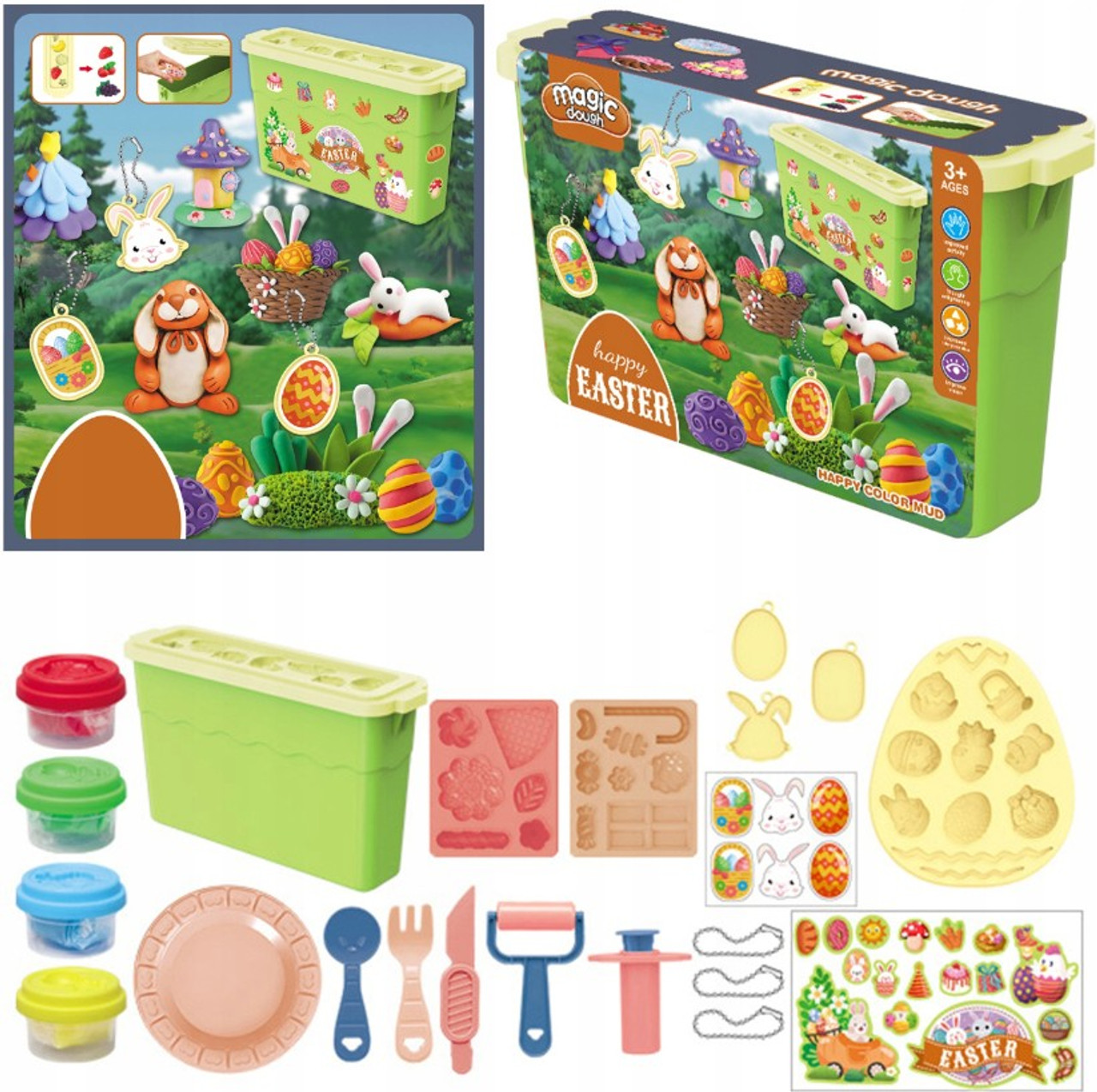 Magic Dough Easter Play Kit  Magic Dough Easter Play Kit
