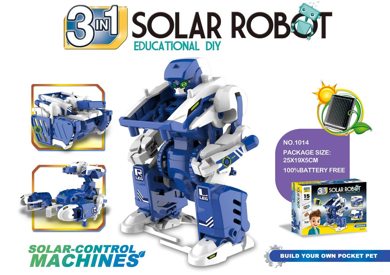 Explore & Find - Solar Robot Educational DIY