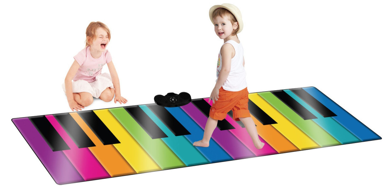Melody Mates Giant Rainbow Keyboard Mat 
