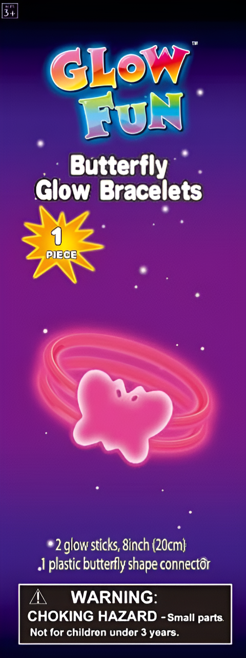 Glow Fun Butterfly Bracelet 
