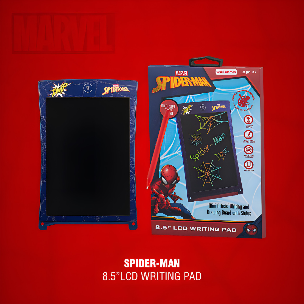 Marvel Spider-Man 8.5 inch LCD Writing Pad