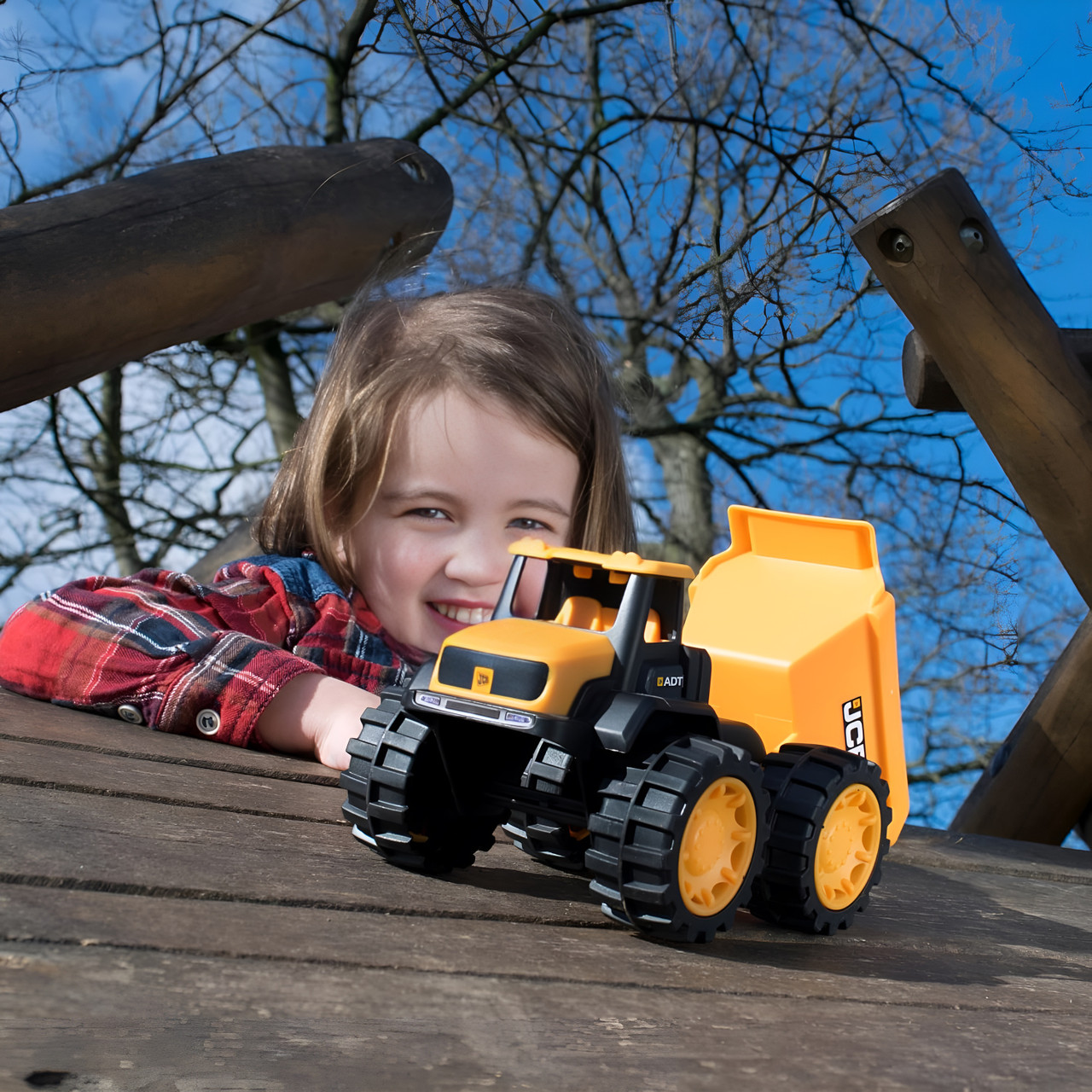 Teamsterz JCB 10-inch Dump Truck Playset Teamsterz JCB 10-inch Dump Truck Playset
