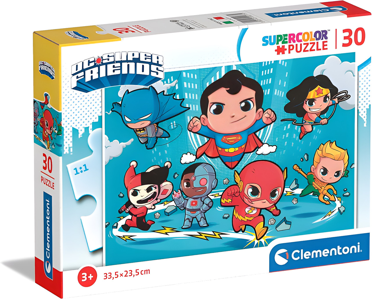 Clementoni - Supercolour DC Comics Superfriends Puzzle 30PC Clementoni - Supercolour DC Comics Superfriends Puzzle 30PC