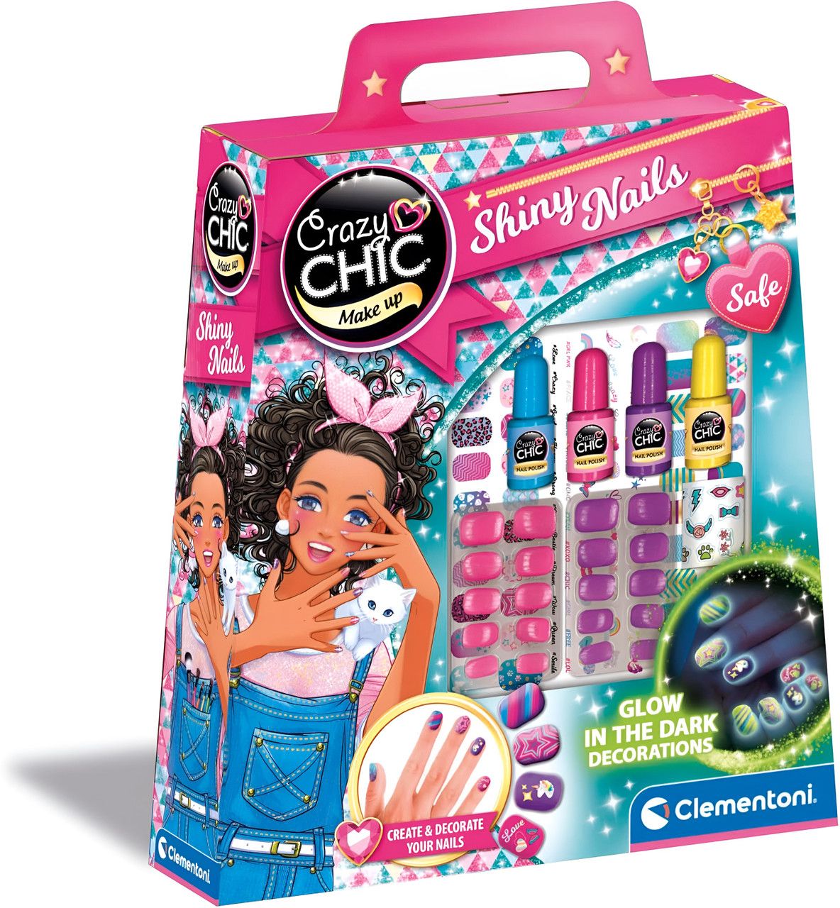 Clementoni Crazy Chic - Crazy Chic-Fluo Nail
