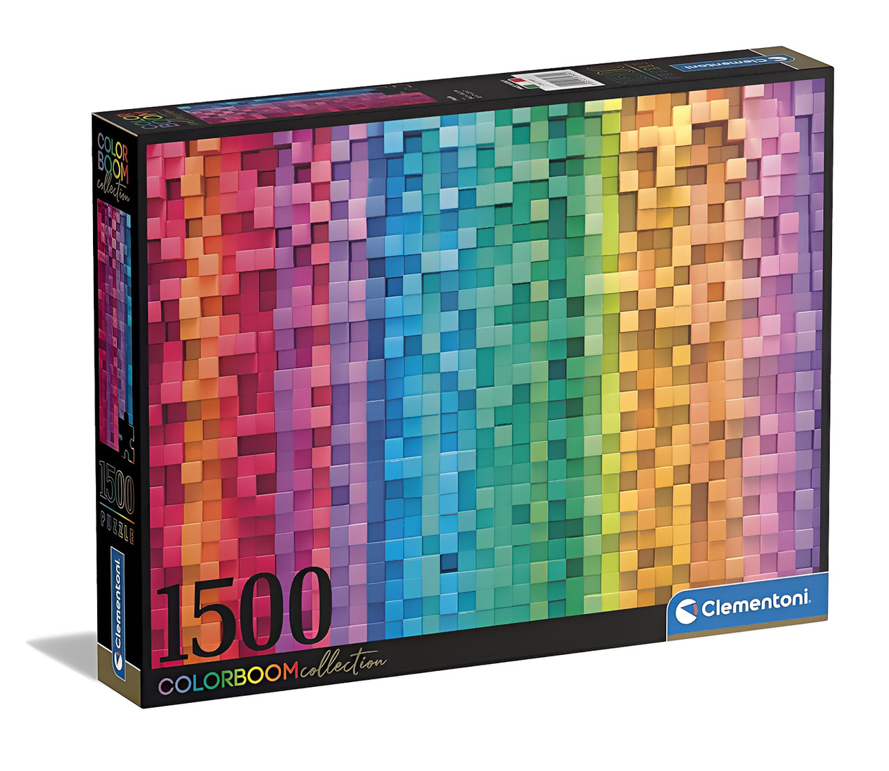 Clementoni - Colourboom Pixels Puzzle 1500PC Clementoni - Colourboom Pixels Puzzle 1500PC