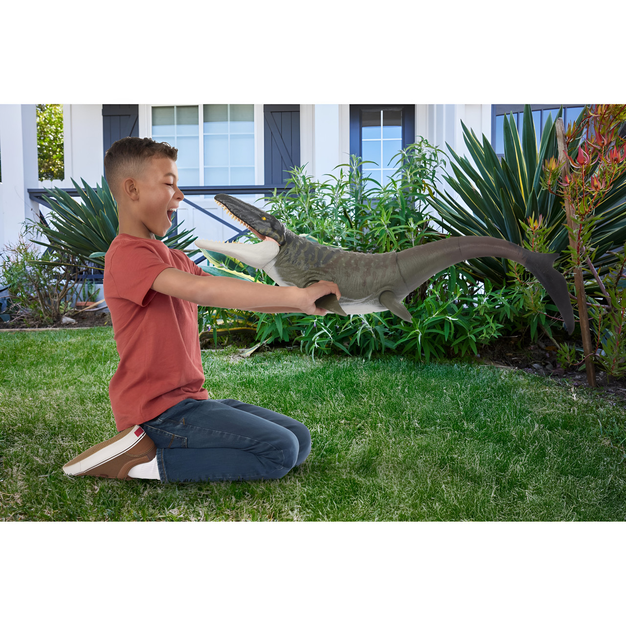 Jurassic World Rebirth Super Colossal Mosasaurus Figure