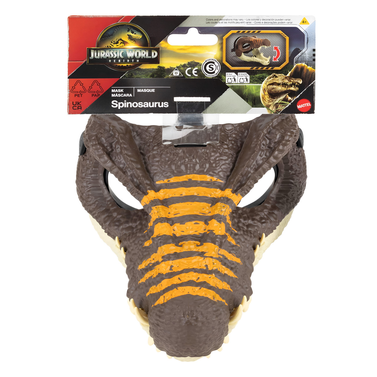 Jurassic World Rebirth Dinosaur Mask