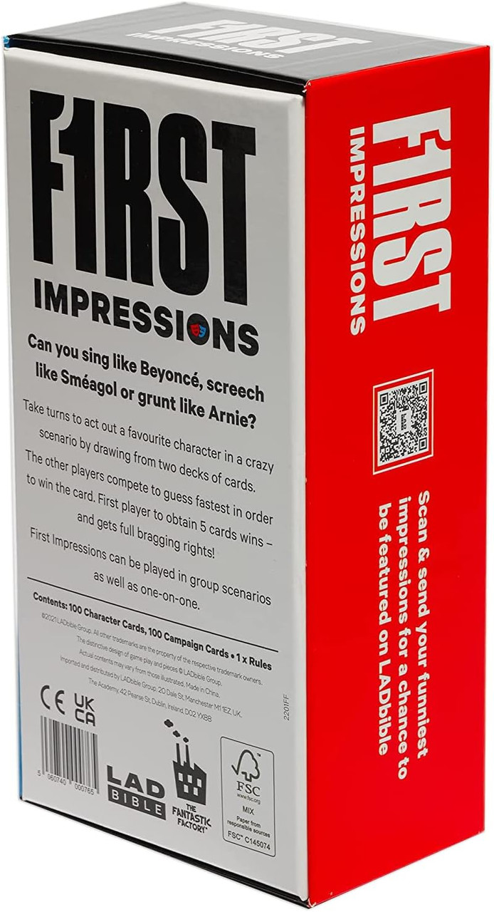 LADbible: First Impressions Game LADbible: First Impressions Game