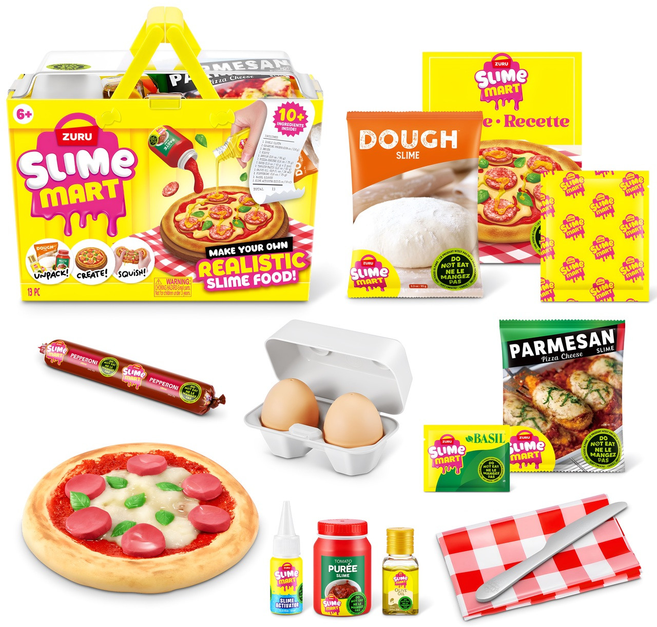Zuru Slime Mart - Shopping Basket Series 1 - Pizza Zuru Slime Mart - Shopping Basket Series 1 - Pizza