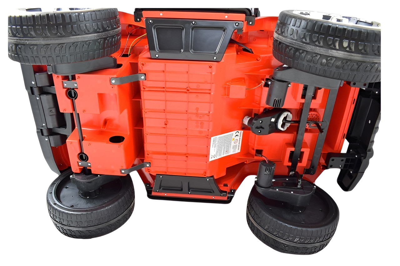Red Off-Road Electric Ride-On Jeep Red Off-Road Electric Ride-On Jeep