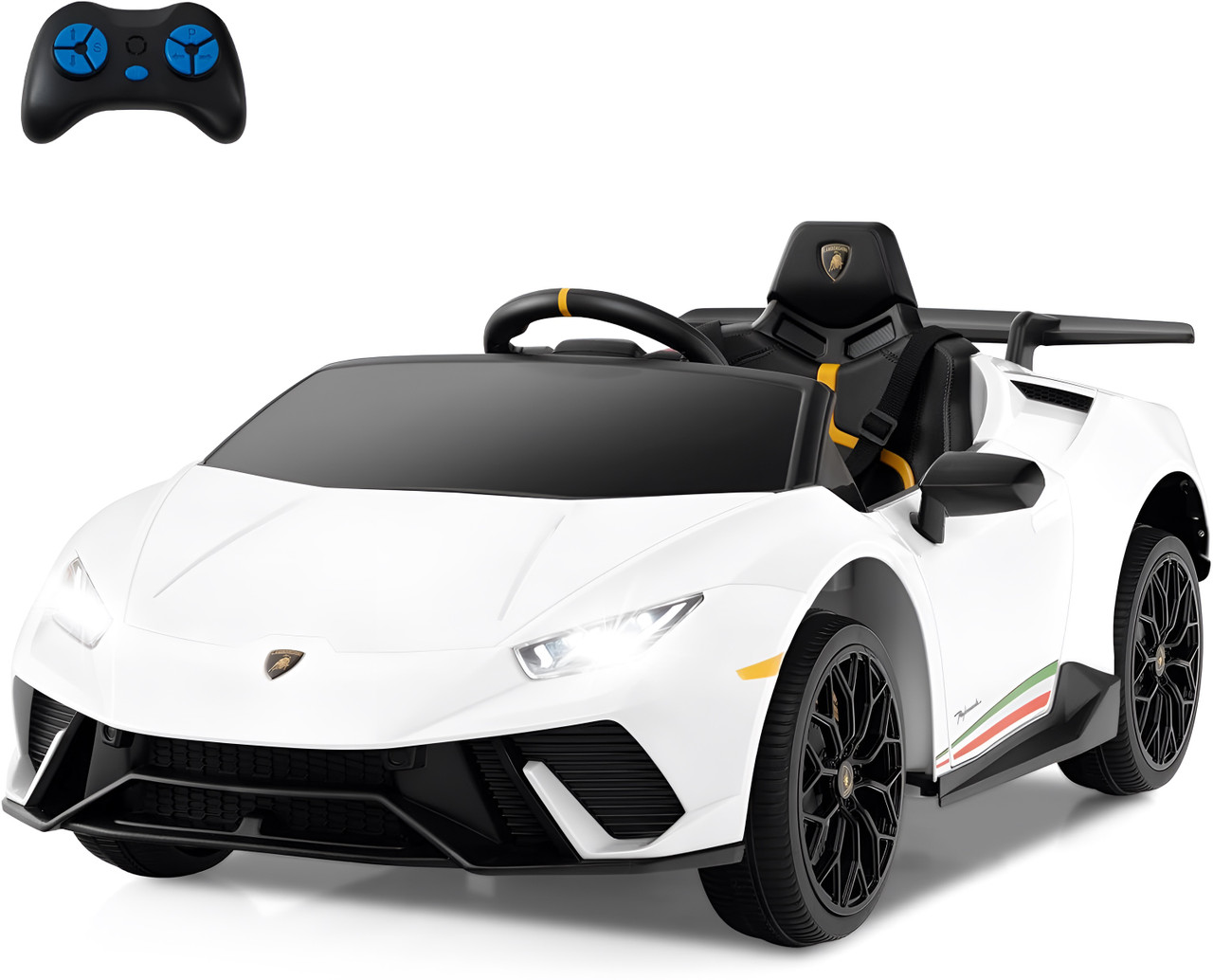 Lamborghini Huracan 12V - White Lamborghini Huracan 12V - White