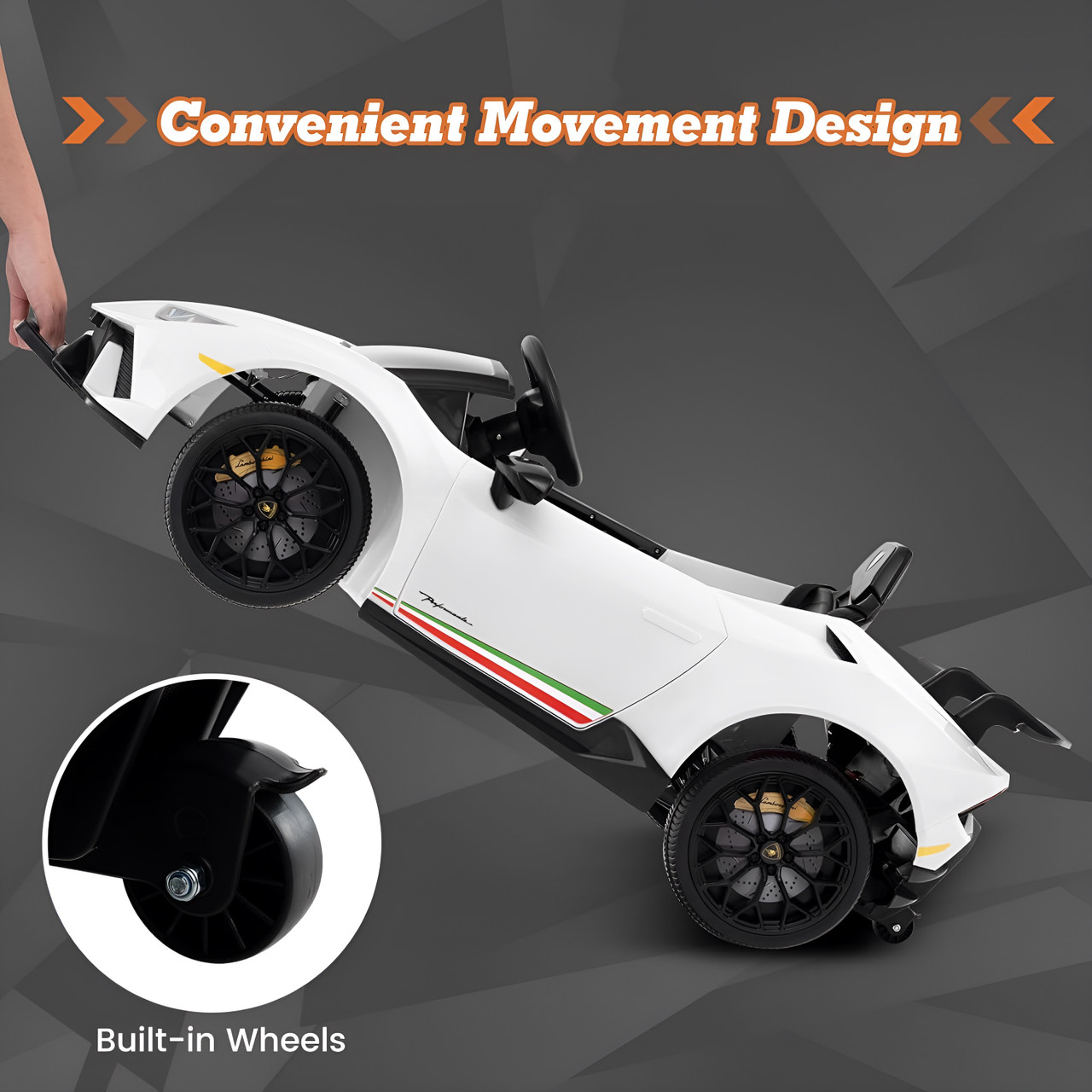 Lamborghini Huracan 12V - White Lamborghini Huracan 12V - White