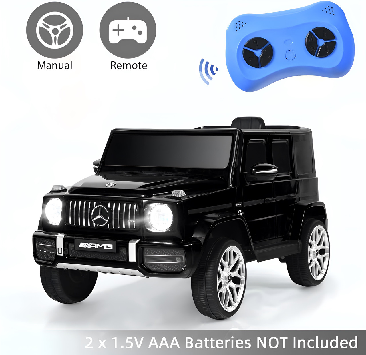 Black Mercedes Benz G63 12V Black Mercedes Benz G63 12V