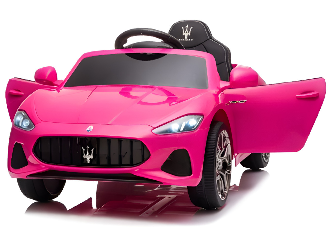 Pink Maserati 12V Rechargeable