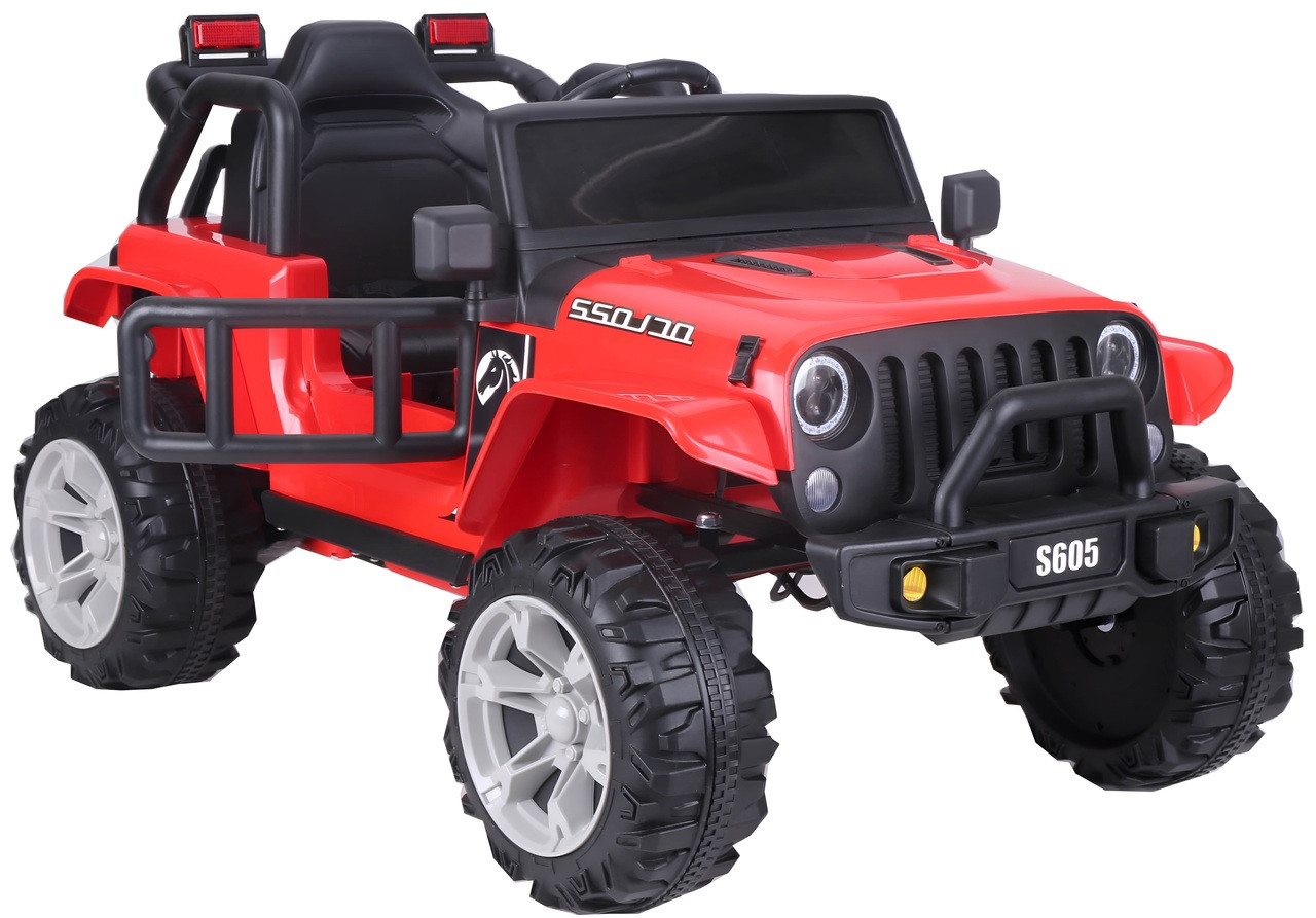 Kids 4X4 Style Electric Ride On Car - Red Kids 4X4 Style Electric Ride On Car - Red