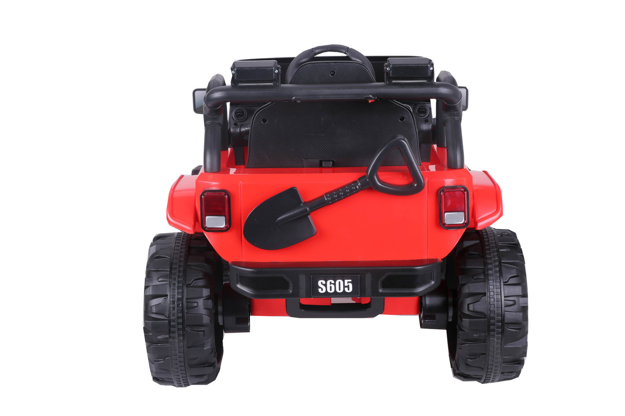 Kids 4X4 Style Electric Ride On Car - Red Kids 4X4 Style Electric Ride On Car - Red